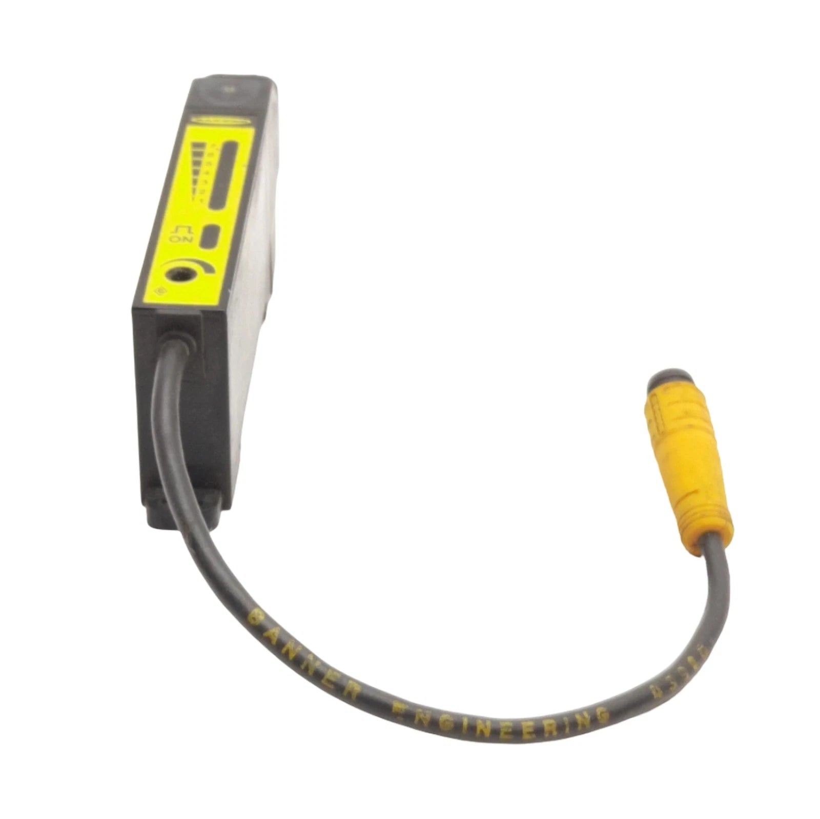 D12SN6FVQ | Banner Engineering D12 Glass Fiber Optic Amplifier, NPN Output