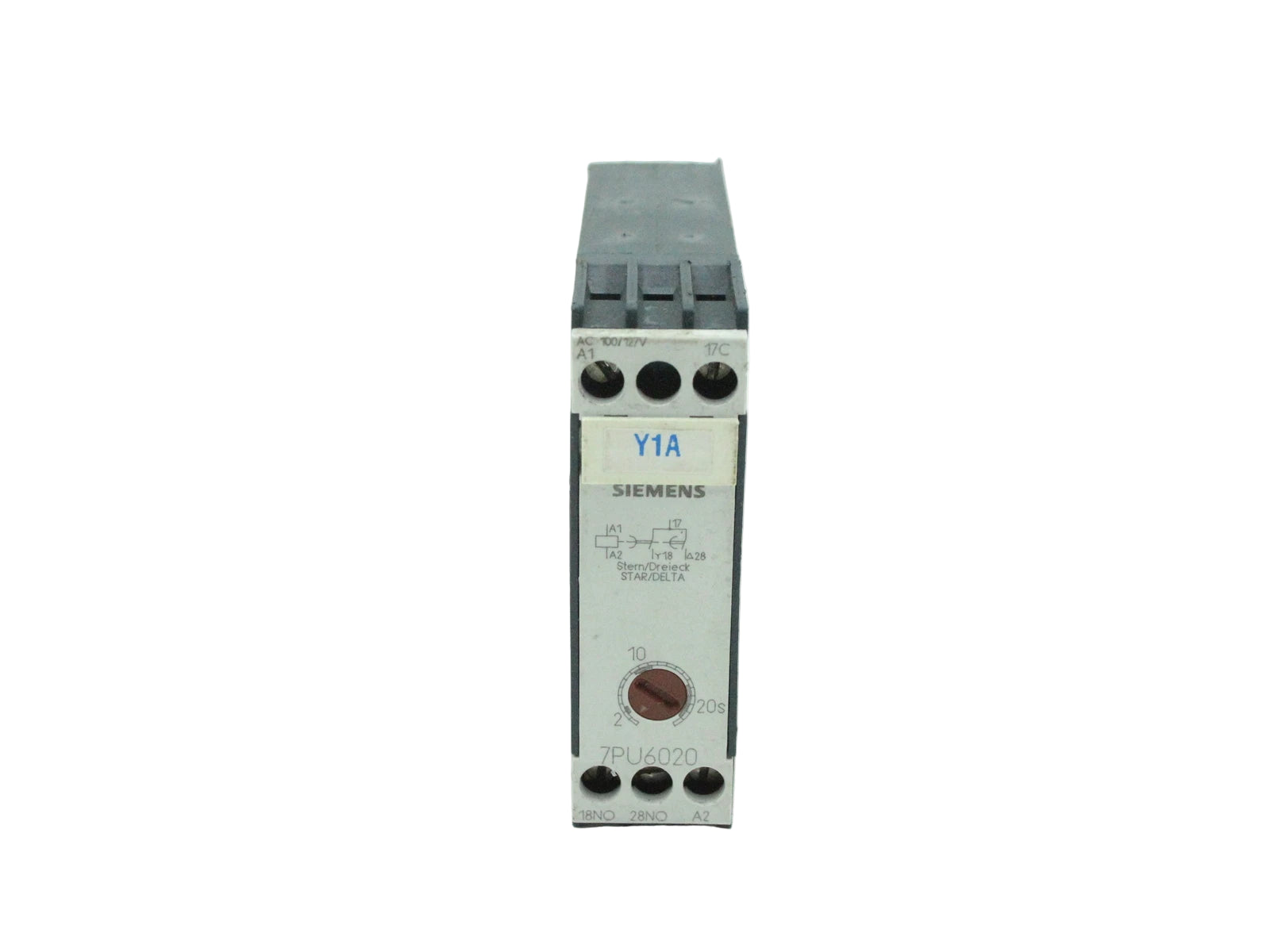 7PU6020-7NJ20 | Siemens Star-Delta Time Relay 110-127V AC 2-20s