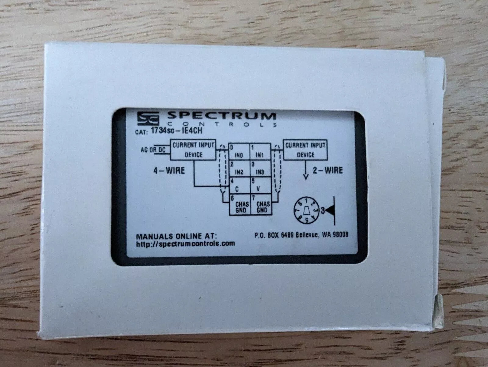 1734SC-IE4CH | Allen-Bradley POINT I/O 4-Ch Analog Input with HART