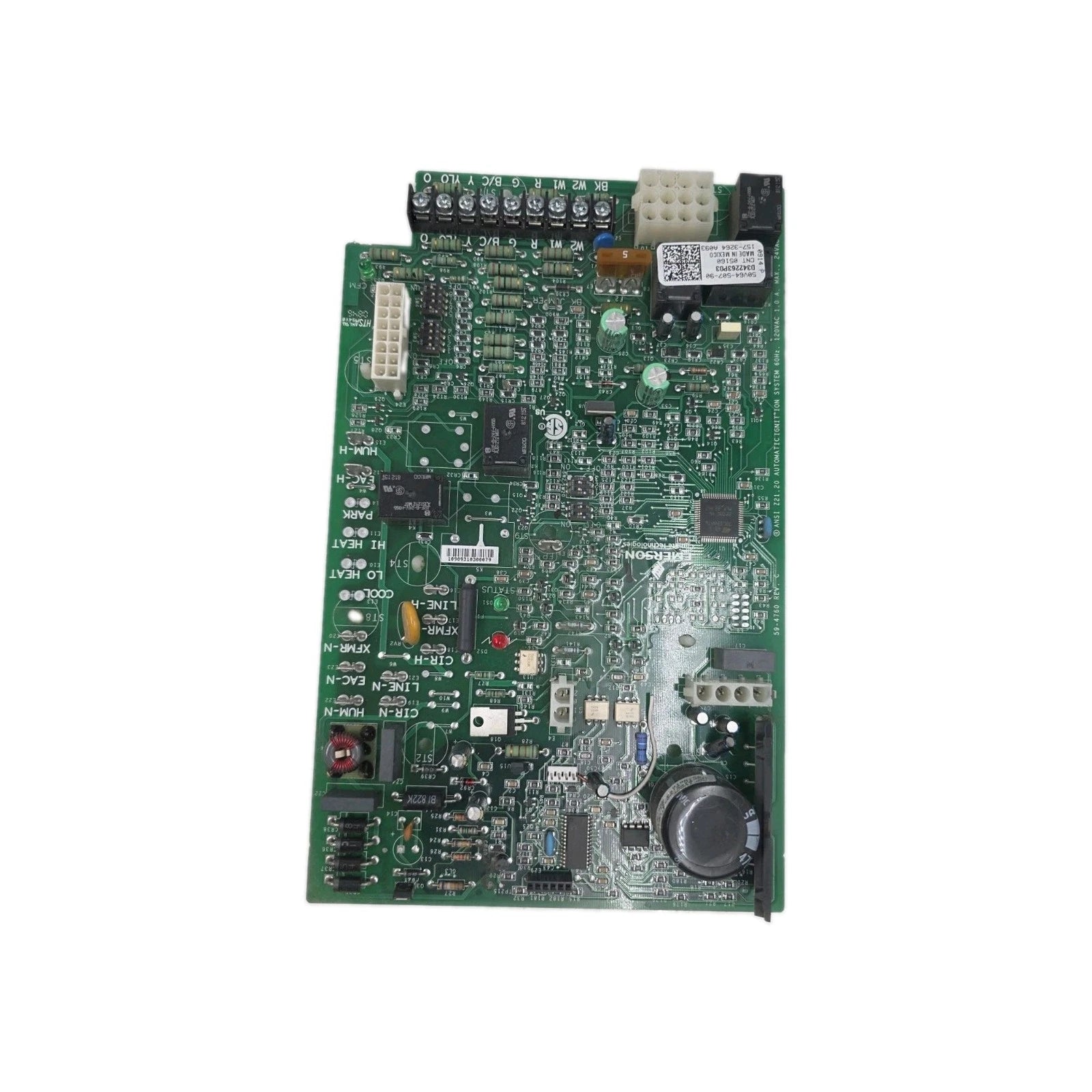 Emerson 50V64-507-90 Integrated Furnace Control Board for Trane and American Standard Two-Stage Gas Furnaces