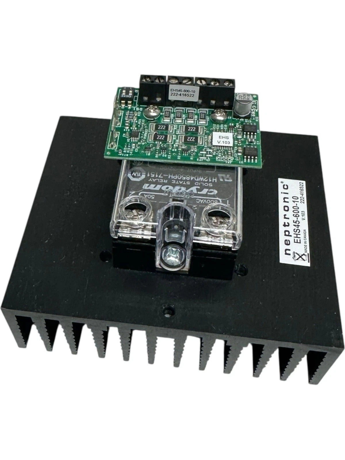 Neptronic EHS45-600-10 45-Ampere Single-Phase Silicon-Controlled Rectifier Power Controller