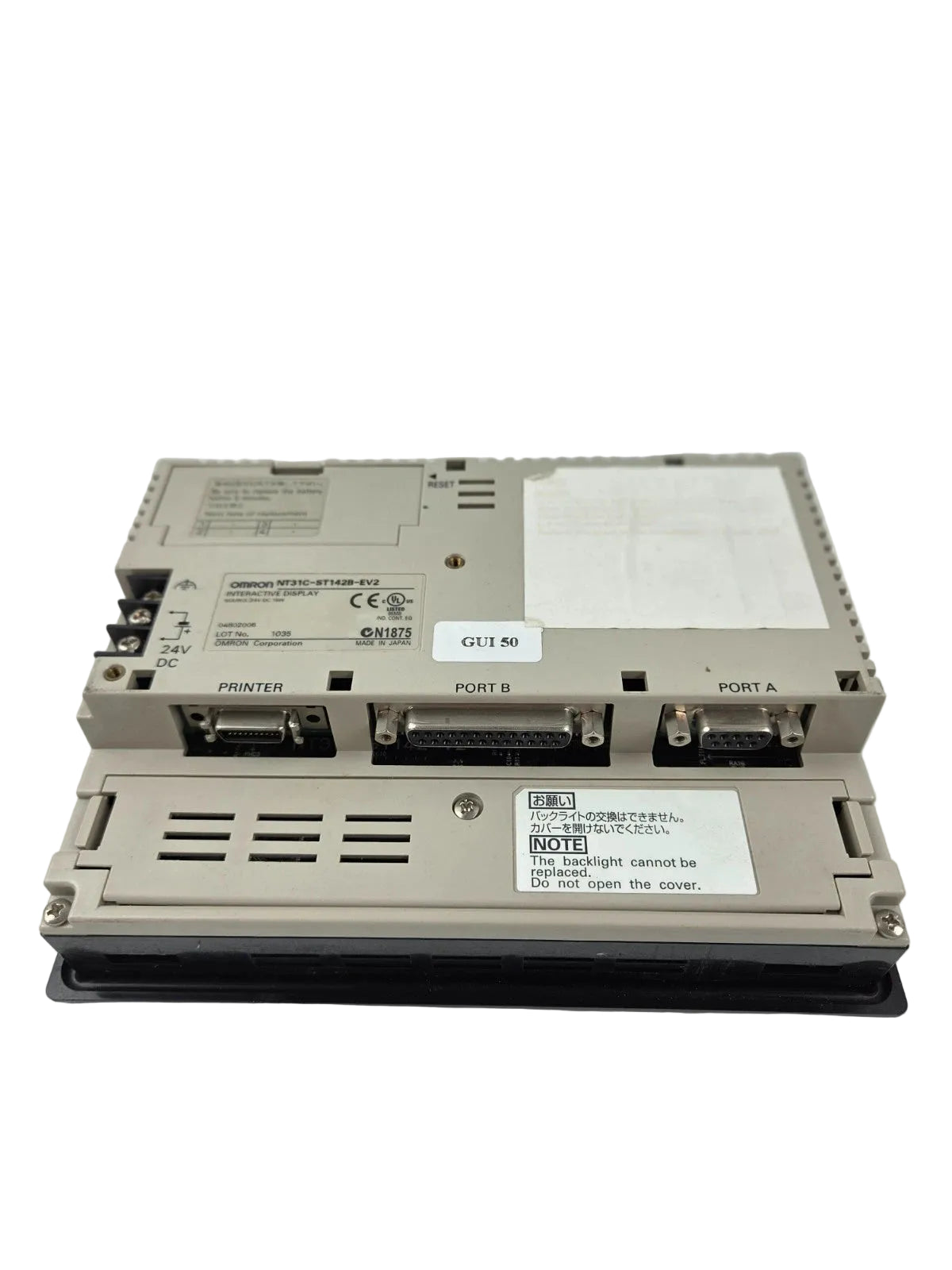 NT31C-ST142B-EV2 | Omron 5.7-Inch Color Touchscreen Operator Interface Panel