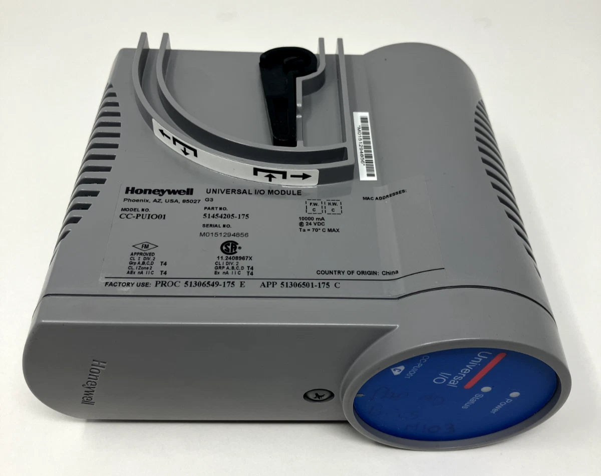 CC-PUIO01 | Honeywell Universal I/O Module with Analog, Digital, and HART Support