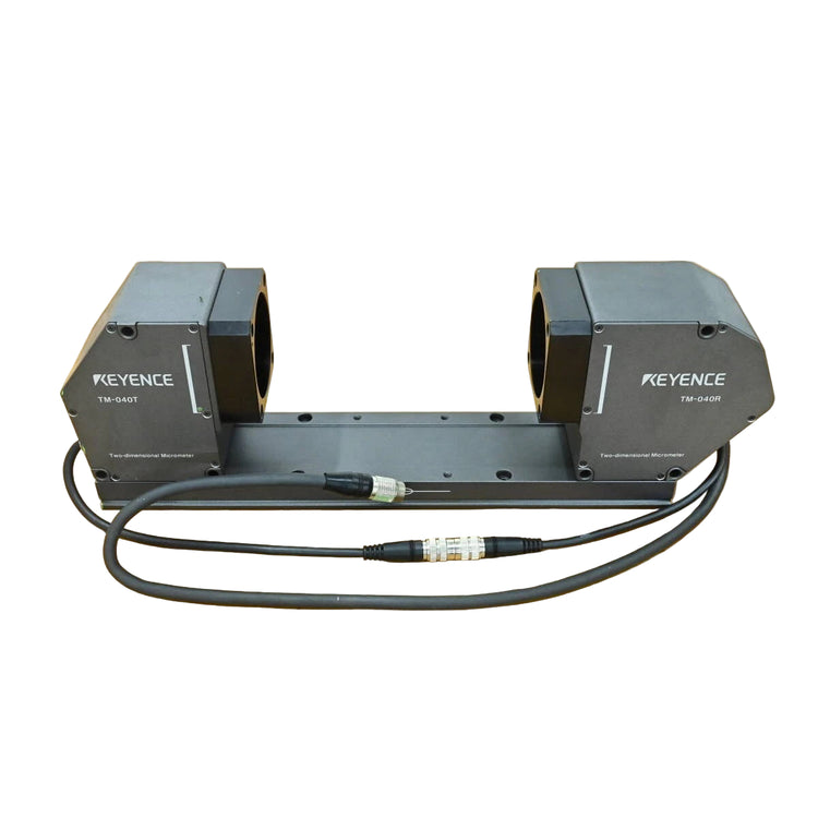 TM-040 | Keyence Precision Optical Micrometer Sensor Head, 40 mm Range, ±2 µm Accuracy