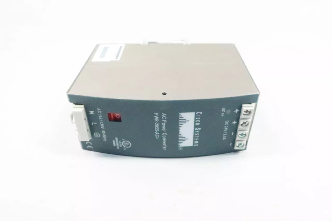 PWR-2955-AC | Cisco Catalyst 2955 AC to 24V DC Din Rail Power Converter