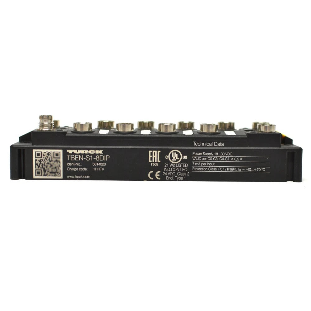 TBEN-S1-8DIP | Turck Industrial Ethernet Digital Input I/O Module