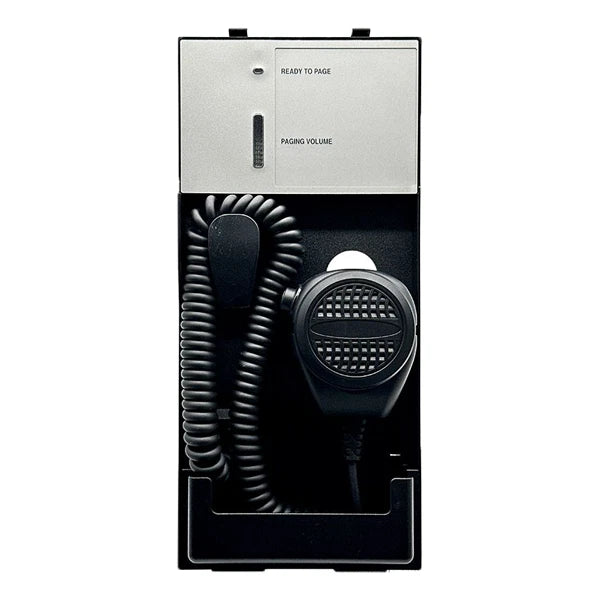 4-MIC | Edwards EST4 Paging Microphone, Push-to-Talk with VU Meter & General Paging