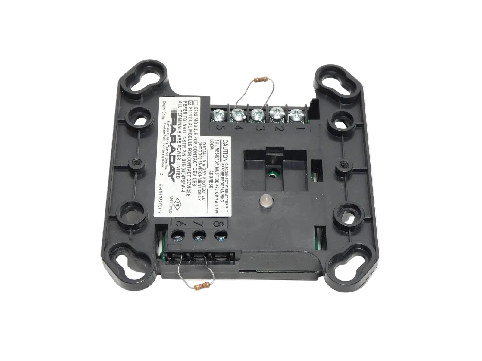 Faraday 8703 Dual Input Addressable Contact Monitor Module