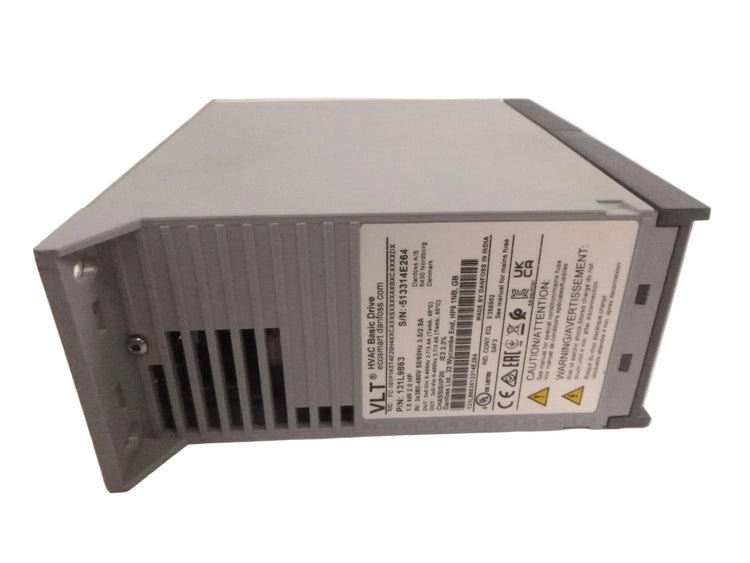 Danfoss 131L9863 VLT HVAC Drive FC 101 1.5 kW AC Drive