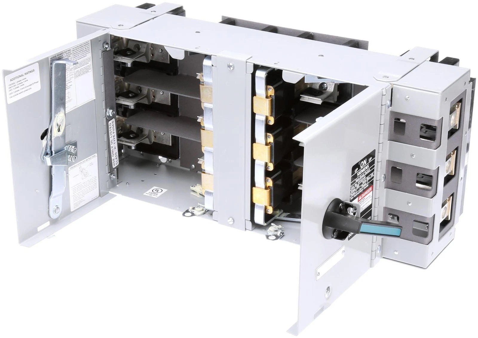 Siemens V7F3604 Vacu-Break 200 Ampere 3-Pole 600 Volt Fusible Disconnect Switch
