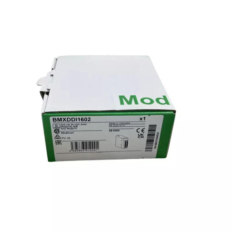 BMXDDI1602 | Schneider Electric Discrete input module, M340, 16 Inputs, 24 VDC sink