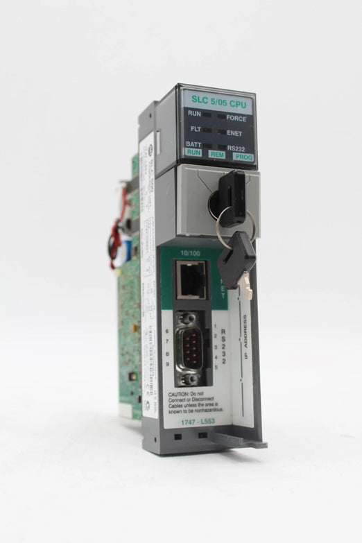 1747-L553 | Allen-Bradley SLC 5/05 Controller, 64K, Ethernet & RS-232