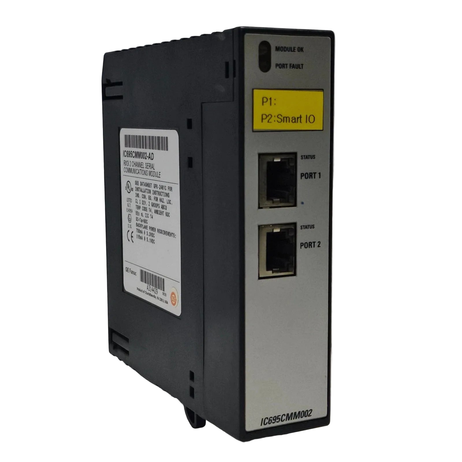 IC695CMM002 | Fanuc RX3i Serial Communications Module with Dual Isolated Ports