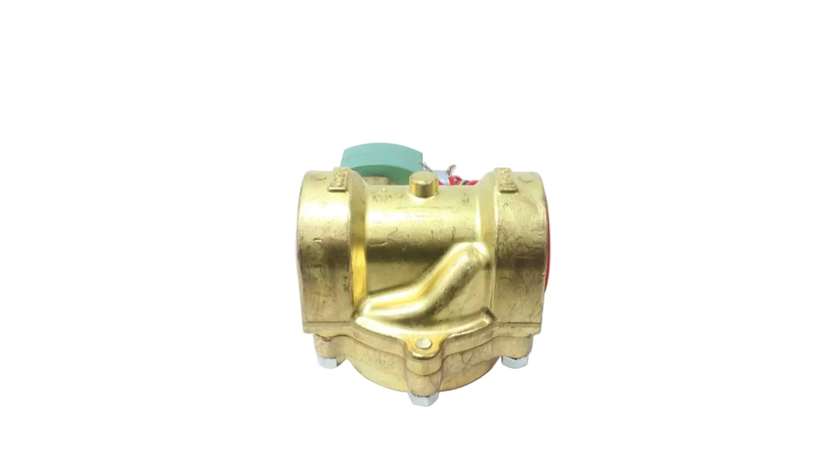 Asco 8220G013 2-Inch Normally Closed Hot Water and Steam Solenoid Valve 120V AC