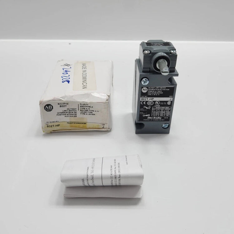 802T-HP | Allen-Bradley Plug In Oiltight Limit Switch