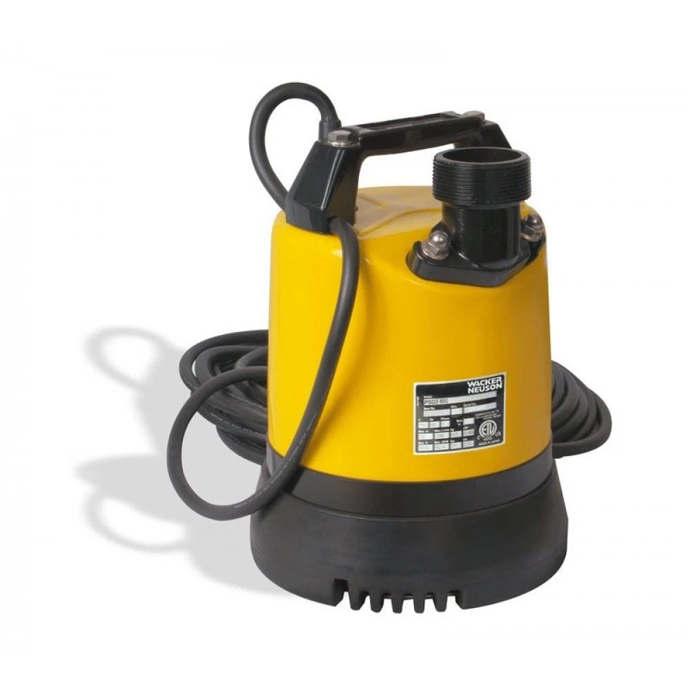 Wacker Neuson 5000620412 PSG2 500 Low-Level Submersible Pump 110V 62.4 GPM