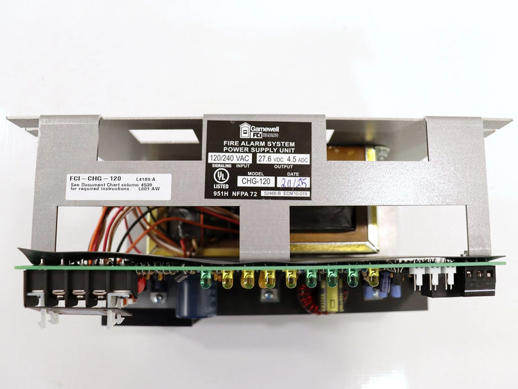 FCI-CHG-120 | Notifier Battery Charging System for 25–120 A/H Standby Batteries