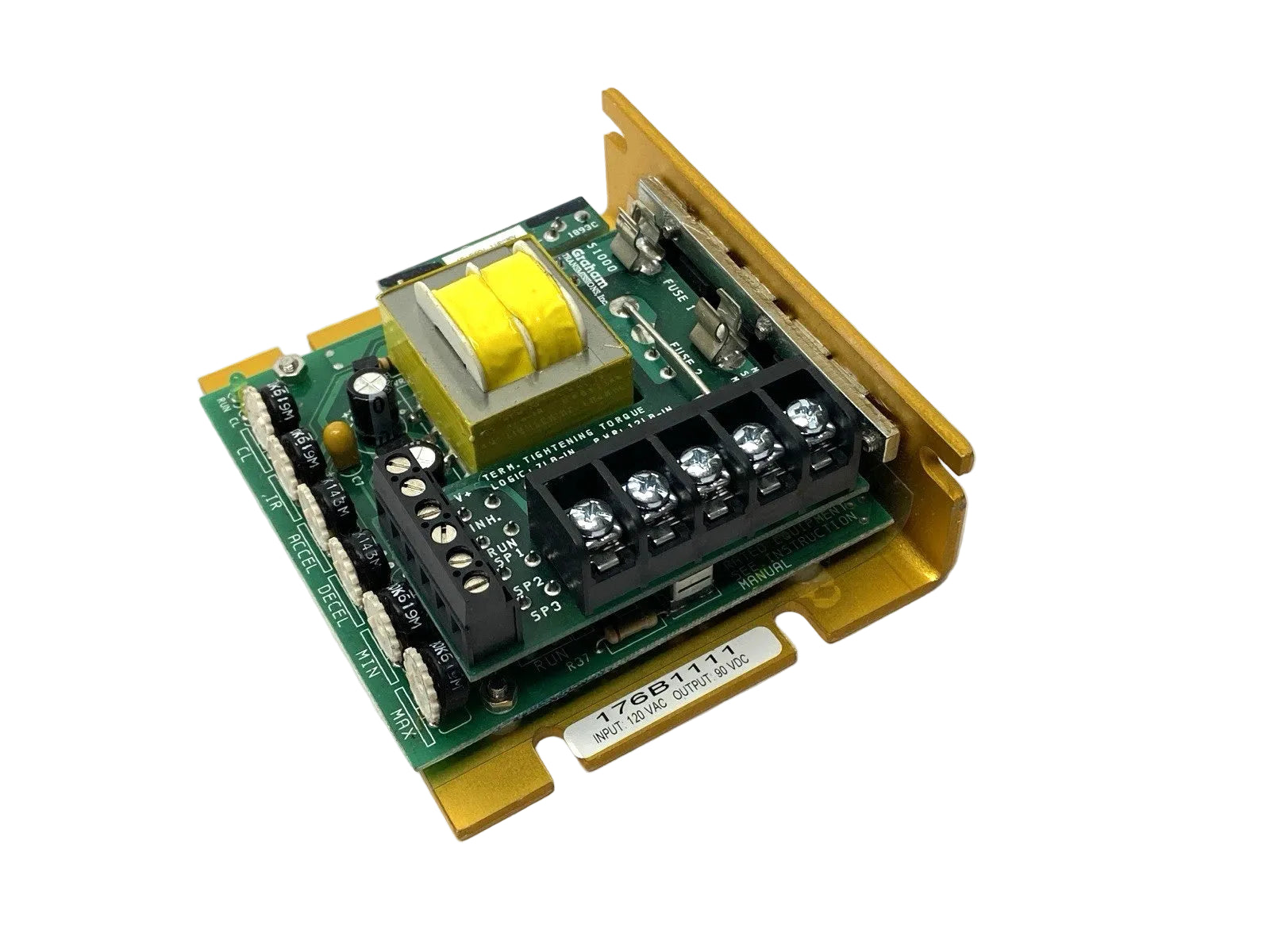 Danfoss 176B1111 Vari Speed S1000 120VAC to 90VDC Motor Speed Controller