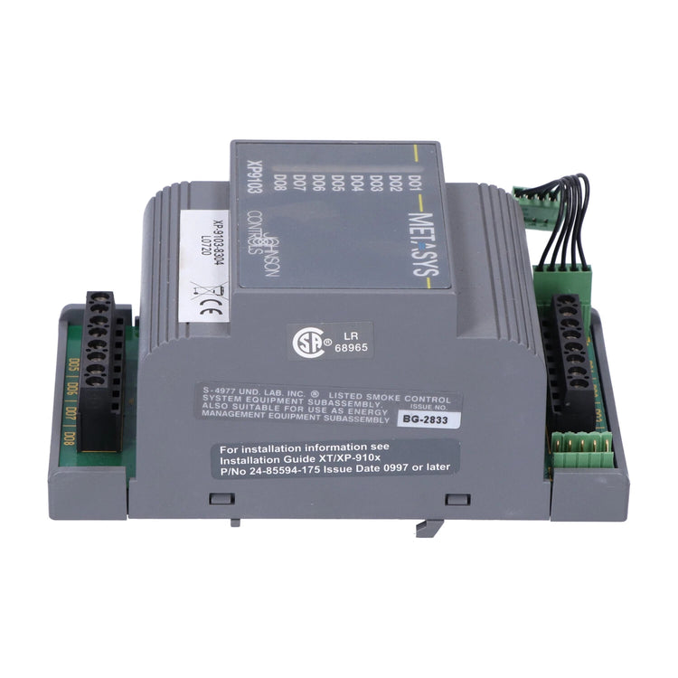Johnson Controls XP-9103-8304 Eight-Output Triac Expansion Module for DX-9100 and DX-9200
