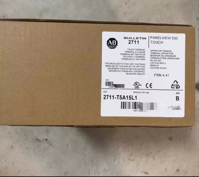 2711-T5A15L1 | Allen-Bradley PanelView 550 Standard Terminal