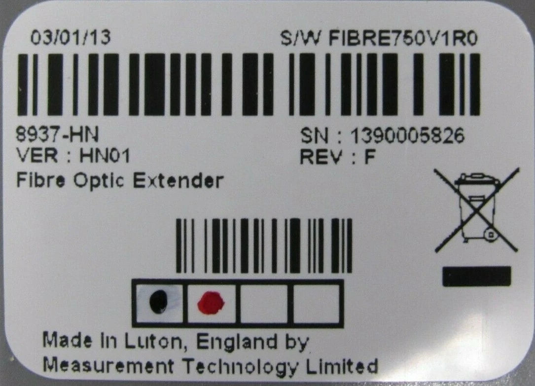 8937-HN | Honeywell Multi-Mode Fiber Optic Extender Module for Series 8 I/O Systems