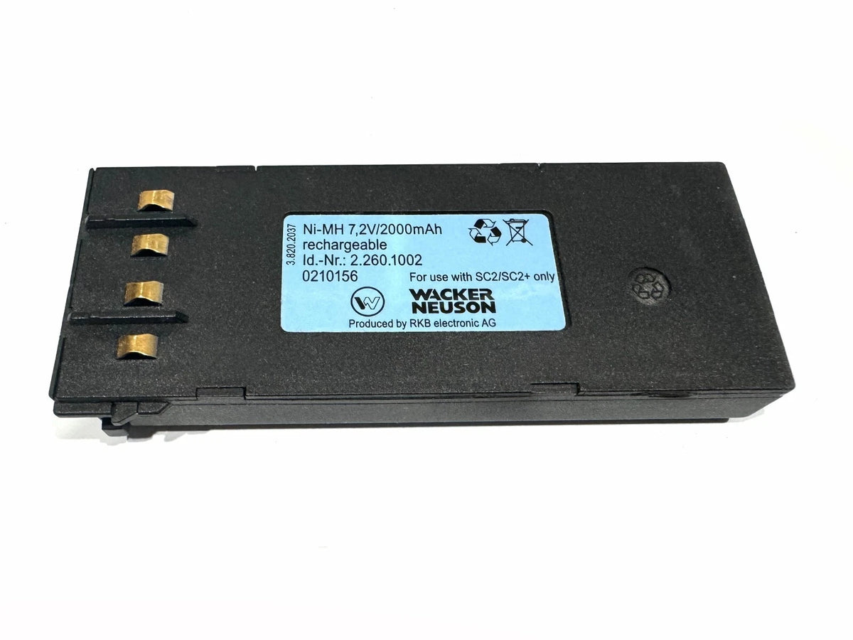 Wacker Neuson 5000210156 7.2V 2000mAh NiMH Remote Control Battery