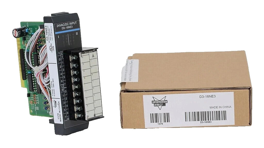 D3-16NE3 | Automation Direct 16 Point, 2 Common DC Powered Input Module