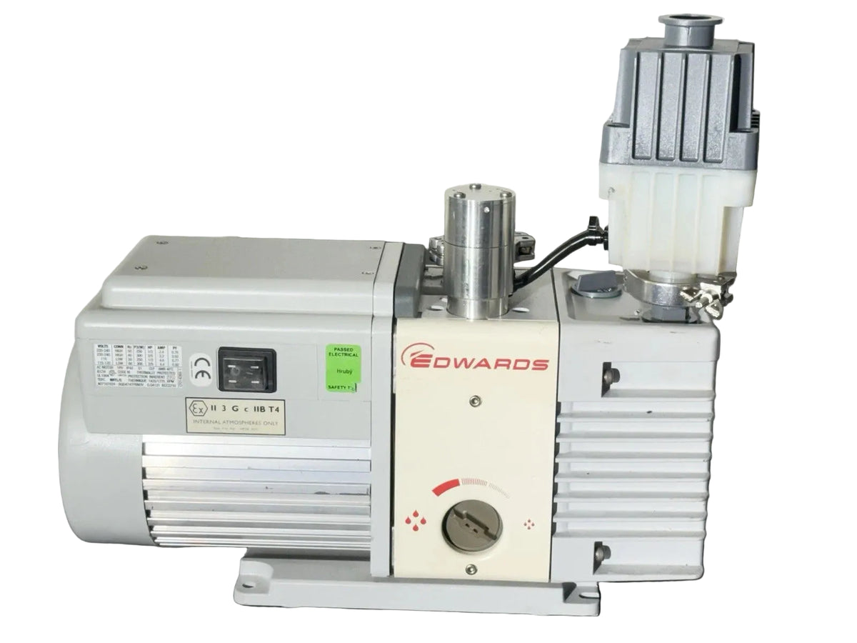 Edwards Vacuum A653-01-906 RV5 Two-Stage Oil-Sealed Rotary Vane Vacuum Pump