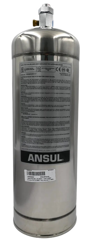 Ansul 429862 R-102 3-Gallon Stainless Steel Tank Assembly