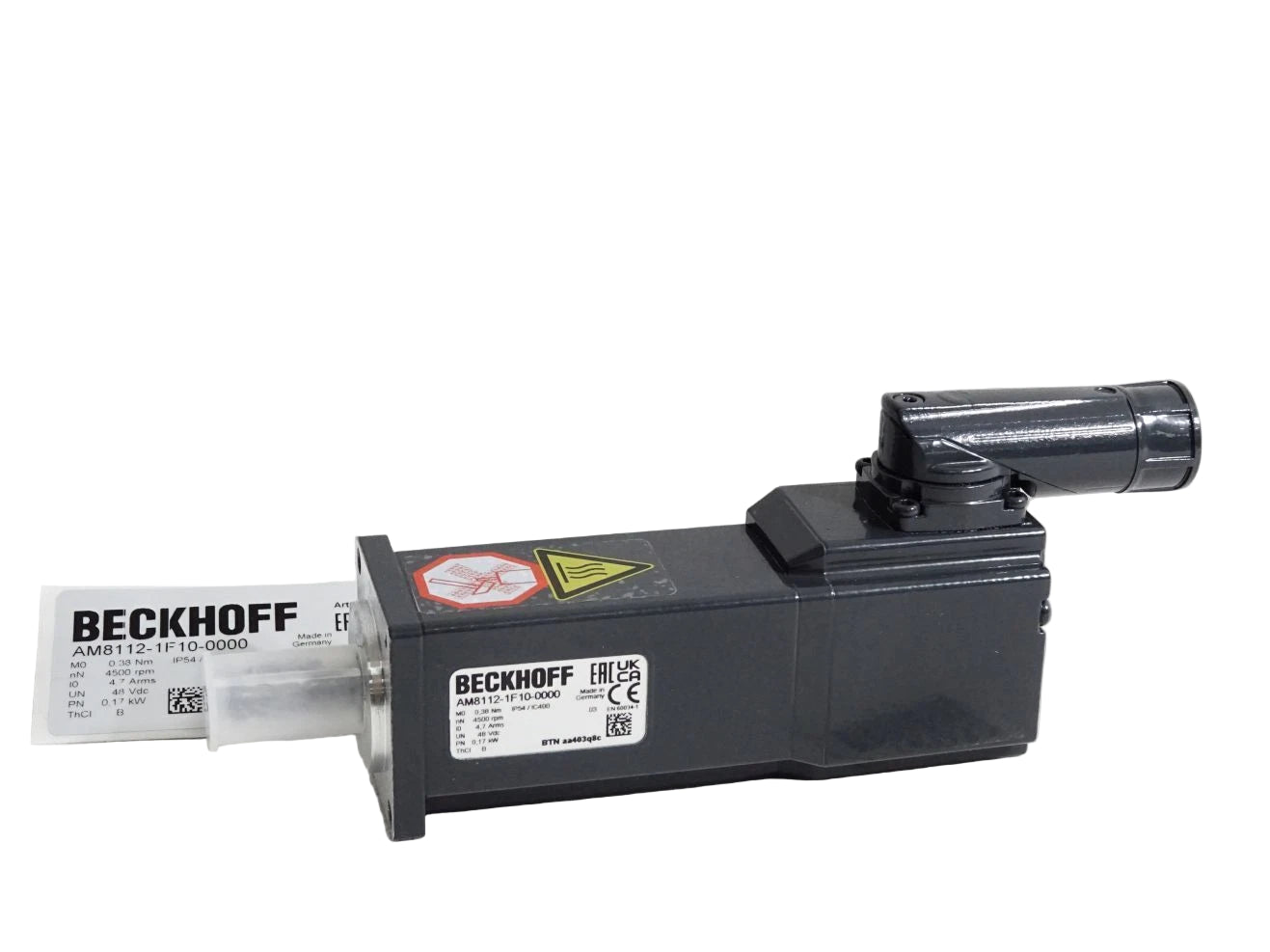 AM8112-1F10-0000 | Beckhoff Synchronous Servo Motor 48 V DC