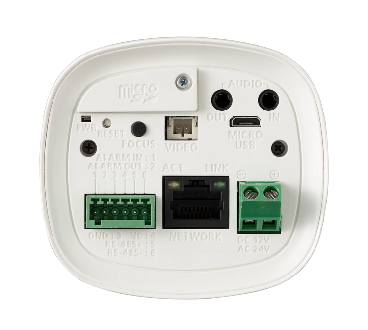 XNB-8000 | Hanwha Vision 5 MP Network Box Camera with WDR and Gyro Stabilization