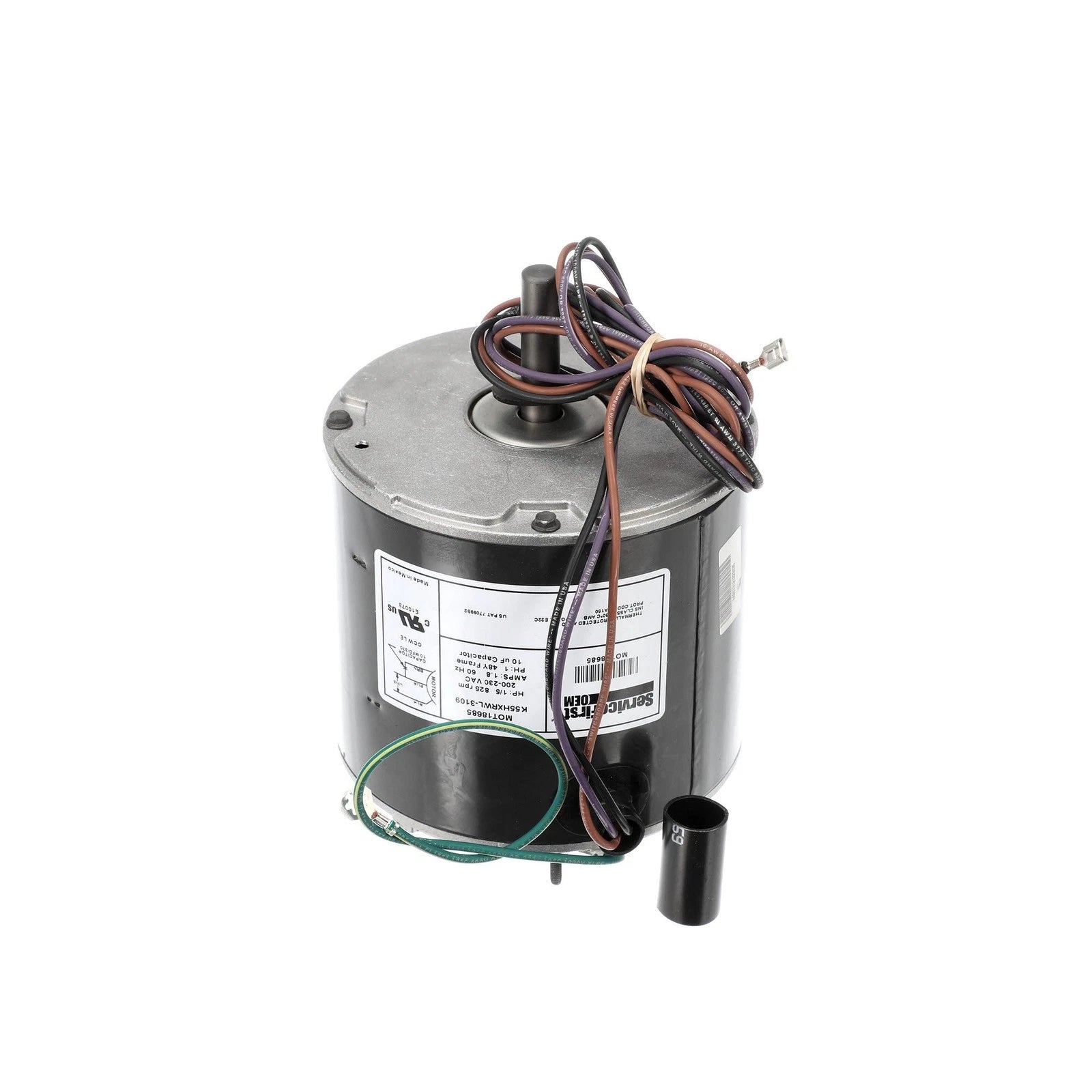 Trane MOT18685 1/5 HP 825 RPM 200-230V Condenser Fan Motor