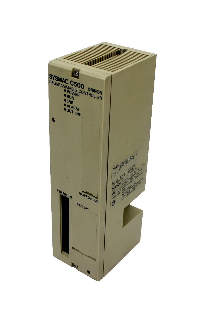 C500-CPU11-EV1 | Omron Sysmac C500 PLC CPU Module