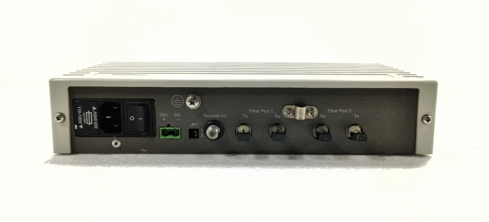 Schneider Electric 490NRP95400 Fiber Optic Repeater RMI Oline 2 Port 240VAC PLC Module