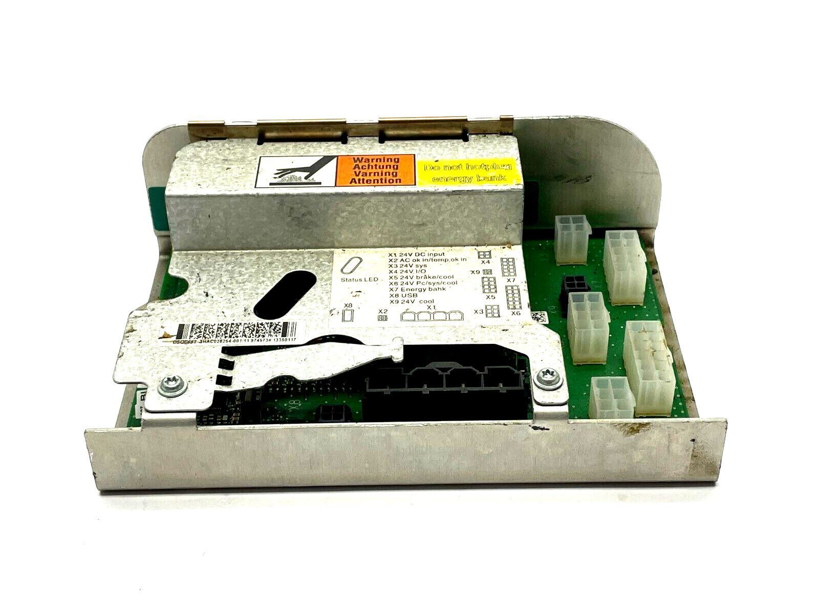 ABB 3HAC026254-001/11 DSQC 662 Power Distribution Unit for IRC5 Robot Controllers
