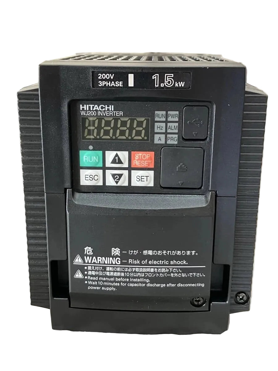 Hitachi WJ200-015LF 2 HP 200–240V Three-Phase VFD Drive