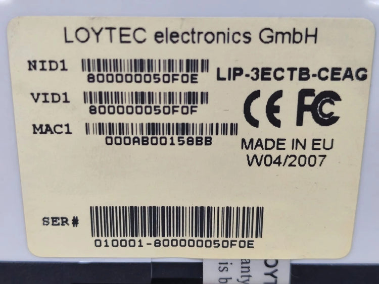 LOYTEC LIP-3ECTB-CEAG CG-S/IP CEA-709 IP-852 Ethernet Networking Router