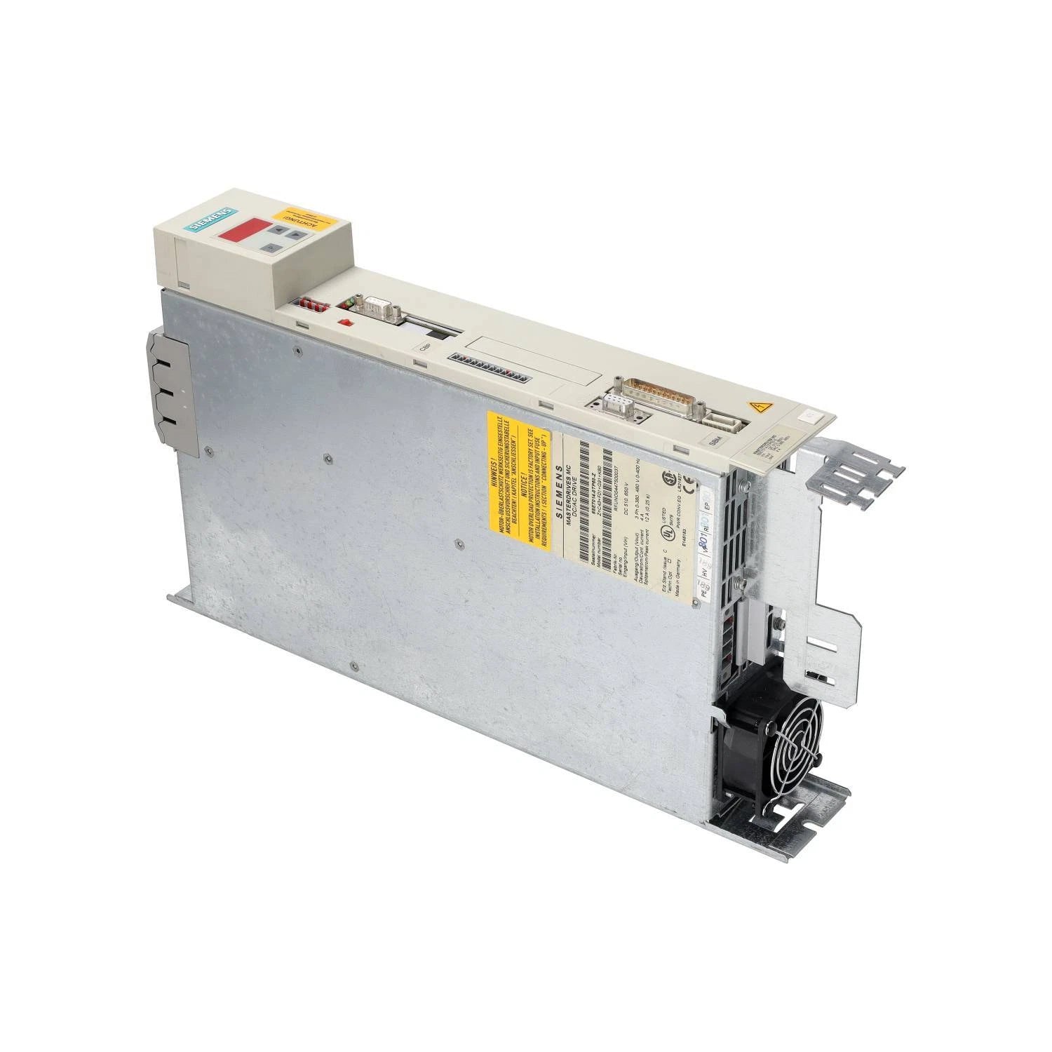 Siemens 6SE7014-0TP50-Z SIMOVERT Masterdrives MC Vector Control Converter Unit 4A Drive