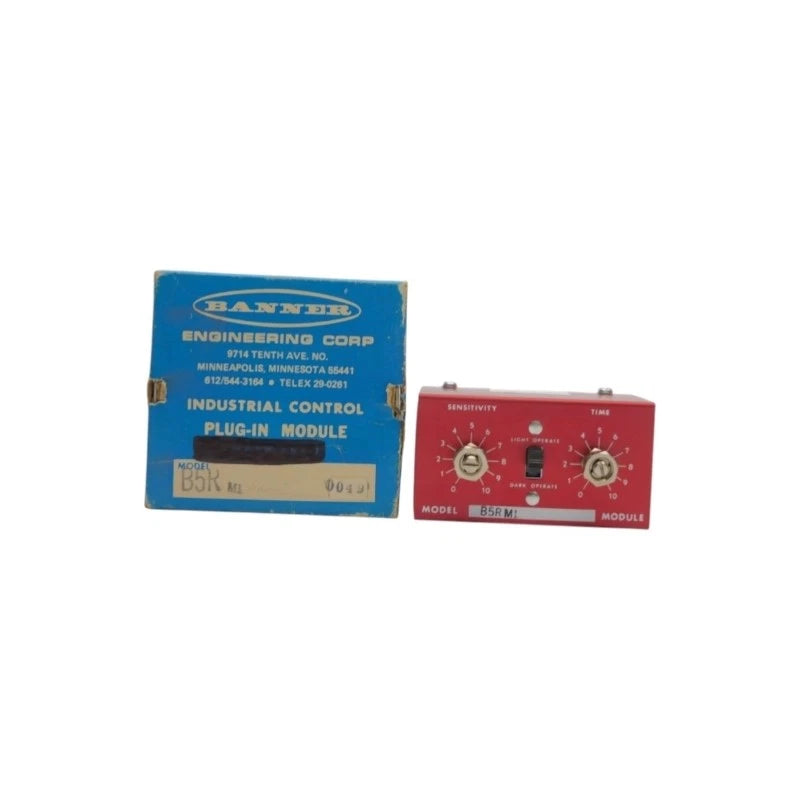 B5RM1 | Banner Engineering 15VDC Non-Modulated Plug-In Amplifier 0.250A