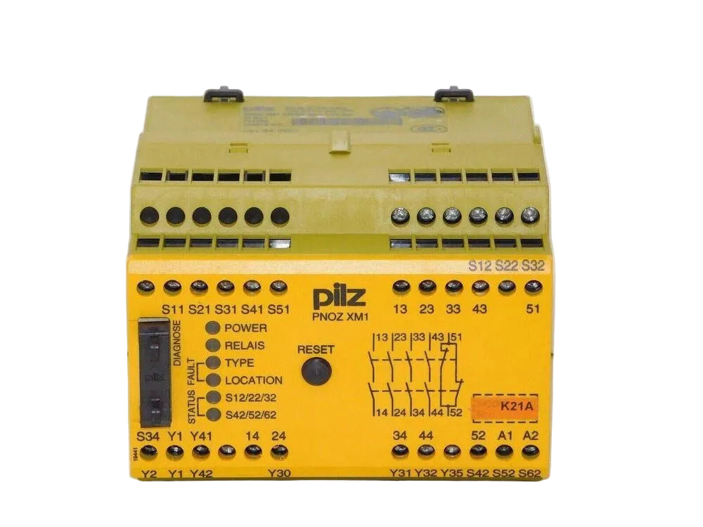 774600 | Pilz PNOZ XM1 Safety Relay 24 VDC With Semiconductor Outputs