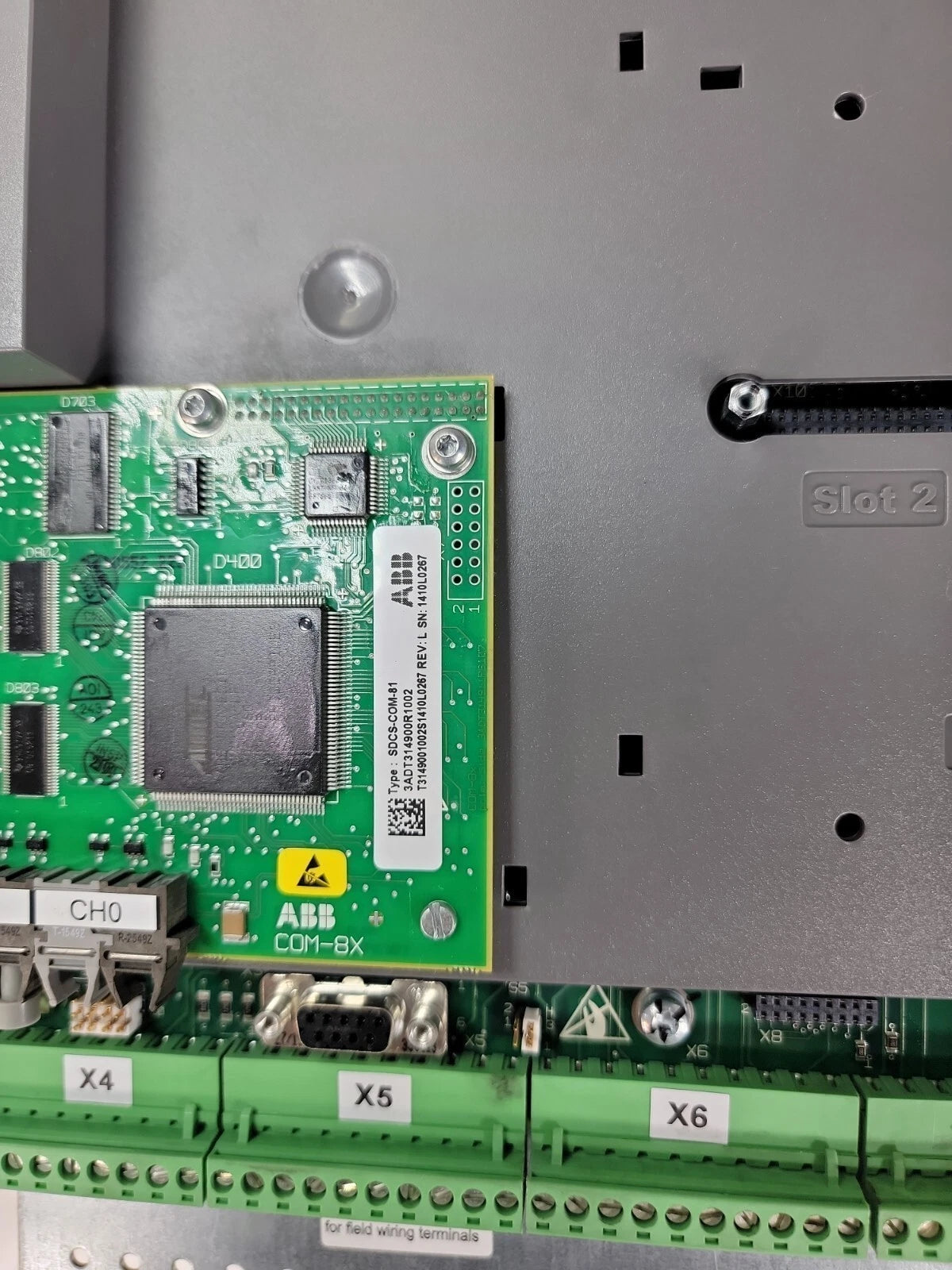 ABB DCS800-S02-0140-05-0 DCS800 140A Industrial DC Drive