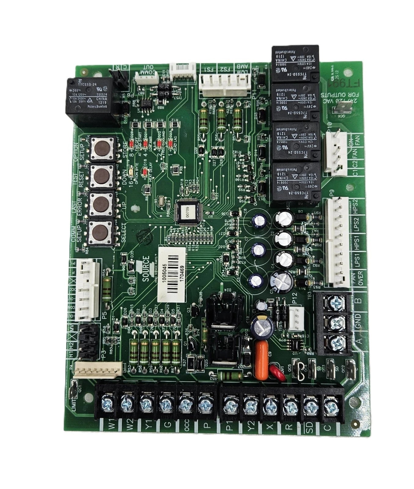 York S1-33109150000 Simplicity 1A 2-Stage Control Board Kit