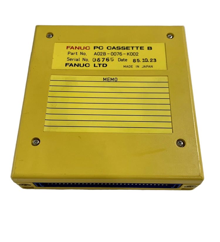 A02B-0076-K002 | FANUC 128K PC Cassette Module (Model B) EPROM Memory