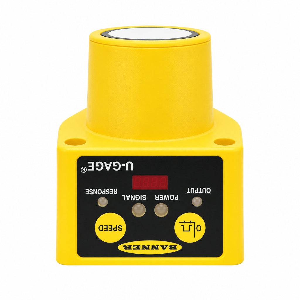 Banner Engineering QT50UVR3WQ 8m Universal Ultrasonic Proximity Sensor