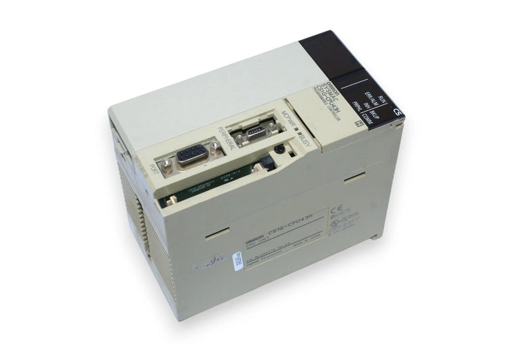 CS1G-CPU43H | Omron CS1 PLC CPU Computer Interface 20K Steps Program 960 I O Points High Speed Processing