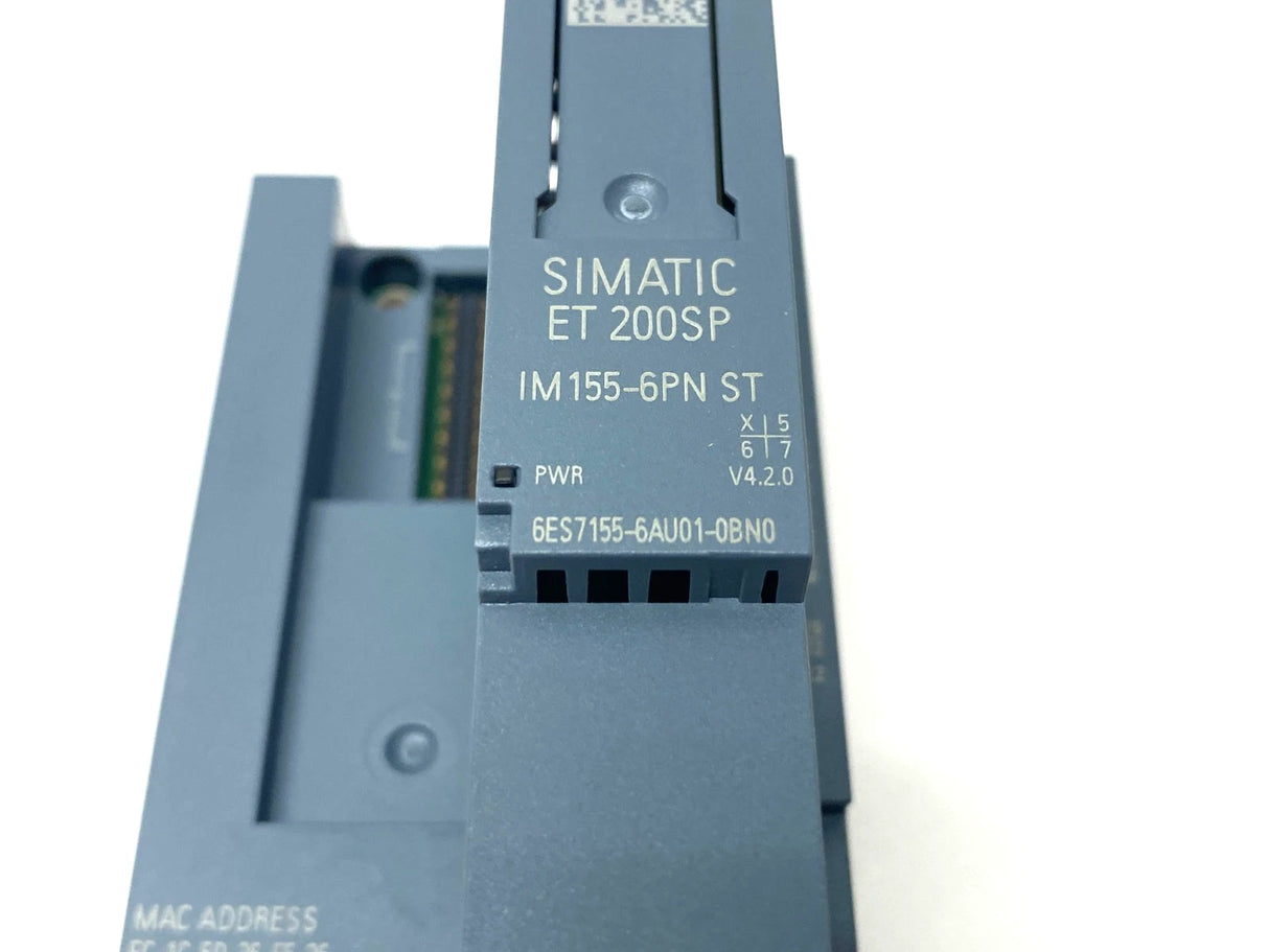 Siemens 6ES7155-6AU01-0BN0 SIMATIC ET 200SP IM 155-6 PN ST PROFINET Interface Module
