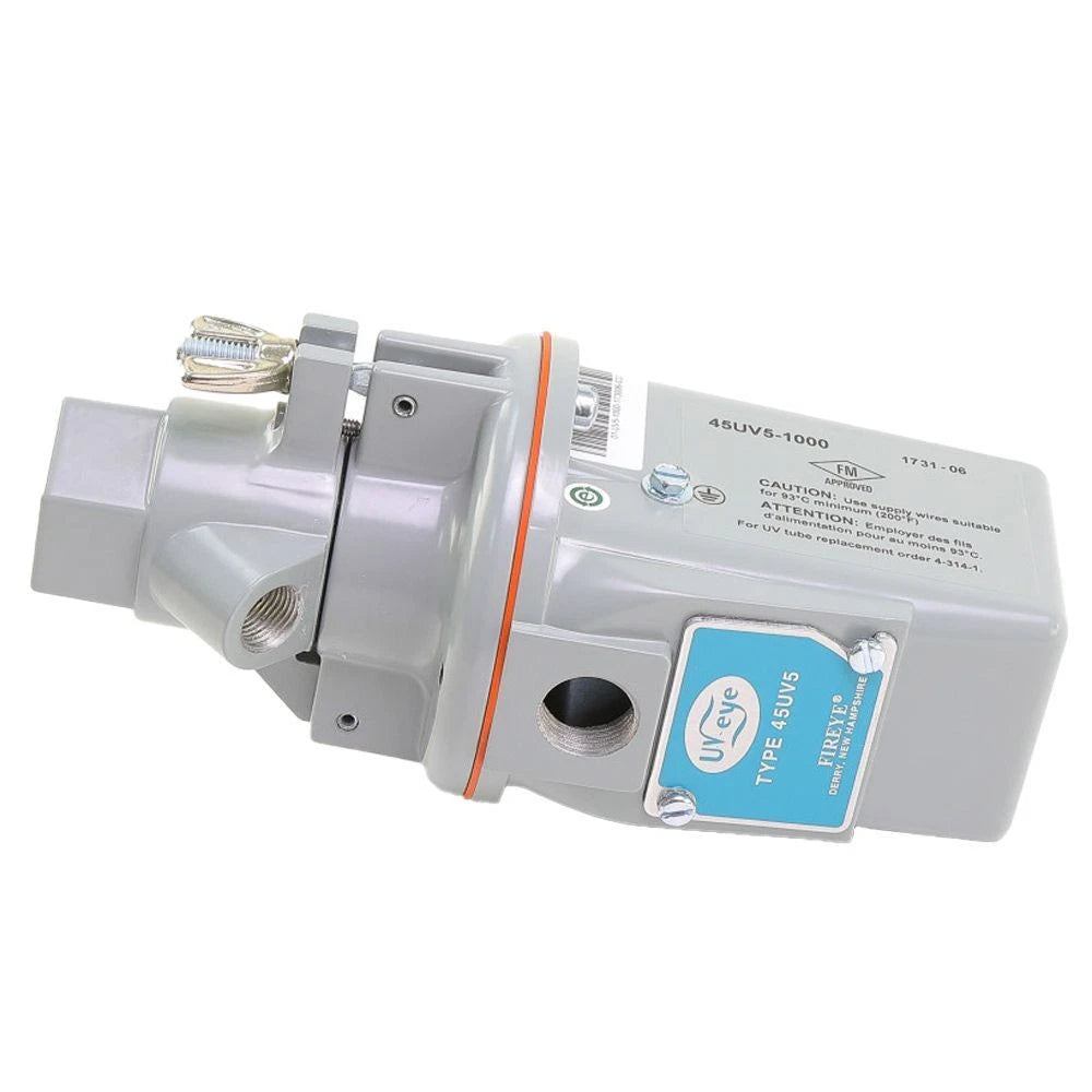 Fireye 45UV5-1000 Self-Checking UV Flame Scanner 120 VAC 60 Hz 1-Inch NPT