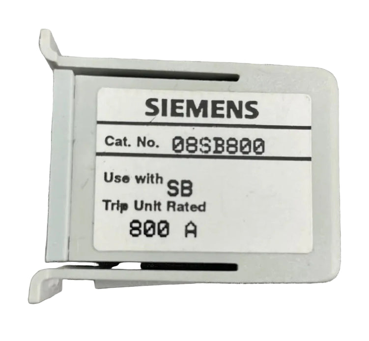 Siemens 08SB800 Circuit Breaker Rating Plug 800A for Electronic Trip Units