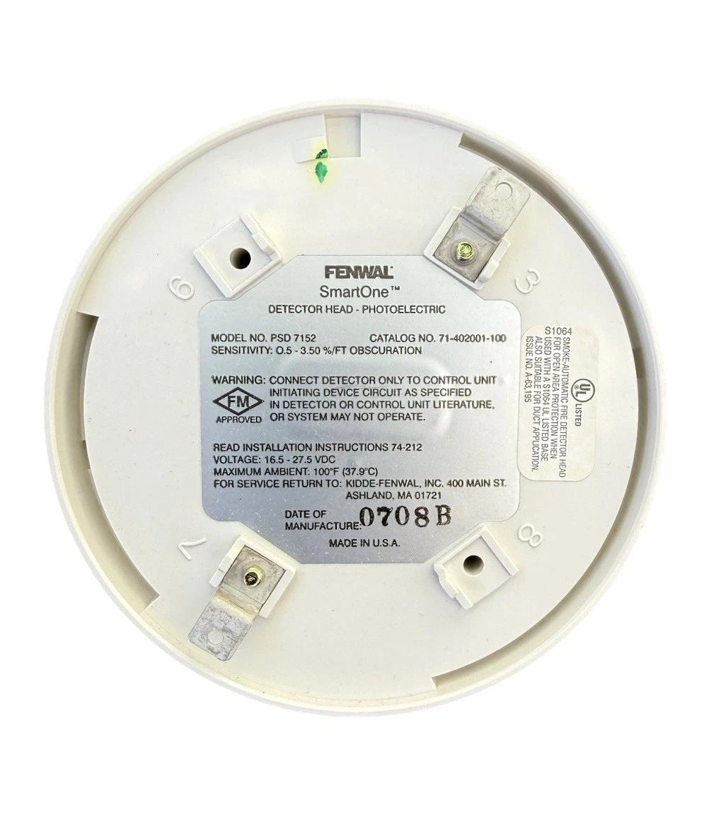 Kidde-Fenwal 71-402001-100 PSD-7152 SmartOne Photoelectric Smoke Detector
