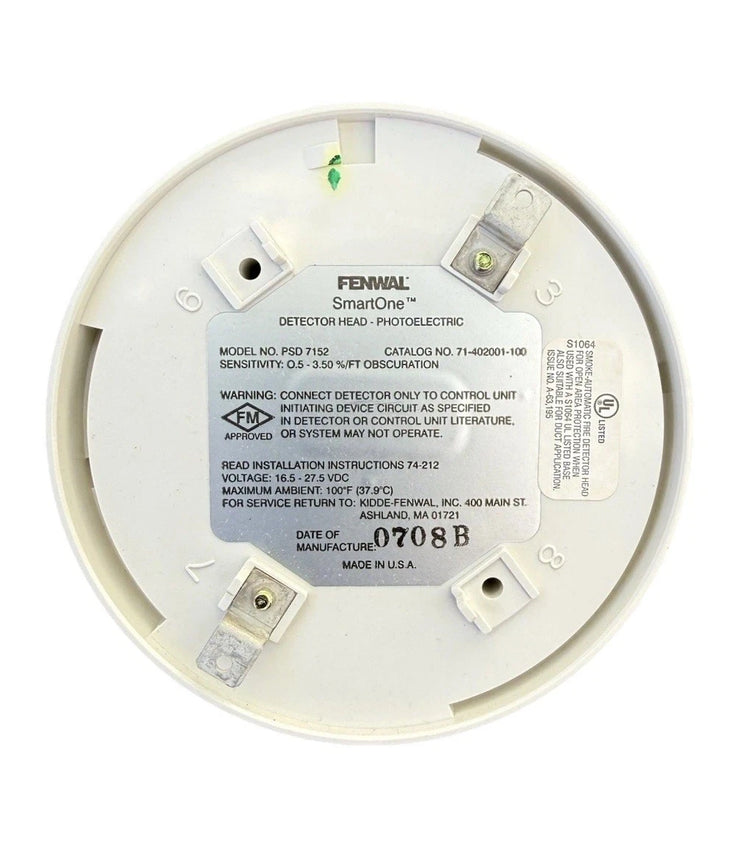 Kidde-Fenwal 71-402001-100 PSD-7152 SmartOne Photoelectric Smoke Detector